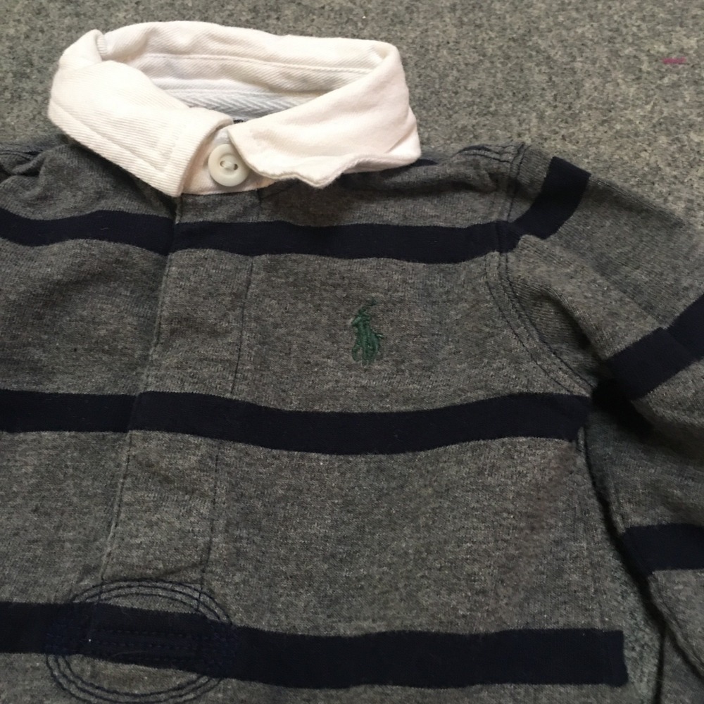 Baby Boy 6-9 Months Clothing Lot 16x Pieces Bulk Winter Colorful Striped - Picture 7 of 11